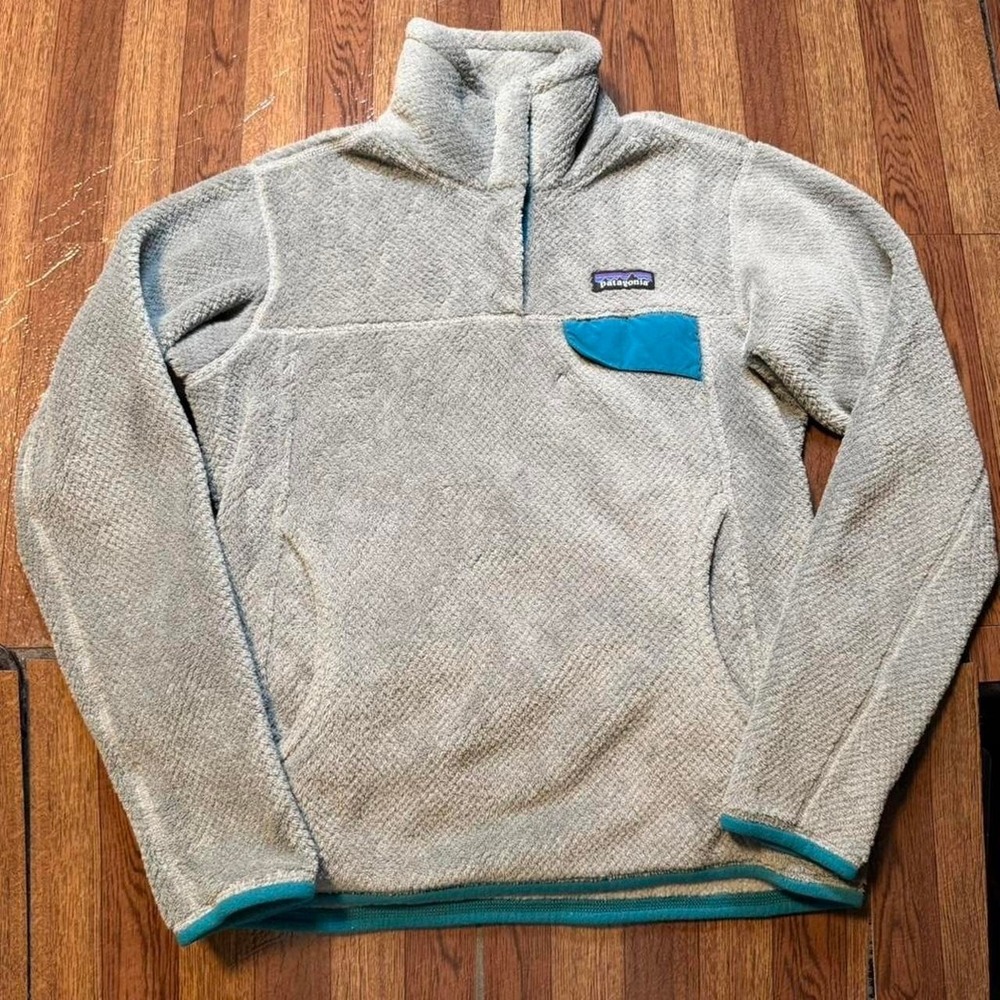 Patagonia Grey Women's‎ Re-Tool Snap-T Jacket Sweatshirt Small